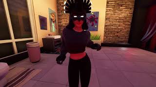 😍 PARTY HIPS by Fortnite Shadowbird Skin 🥰 [upl. by Blithe426]