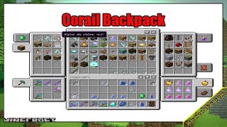 Corail Backpack Mod 118 amp How To Download and Install for Minecraft [upl. by Irep]