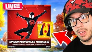 New SPIDERMAN Miles Morales WEB SHOOTERS Update Fortnite Ranked [upl. by Yelsna]