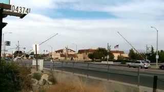 Metrolink F59PH 864 With K5LA P2 Mix on train 215 over Palmdale Blvd 07302014 [upl. by Oirasan]