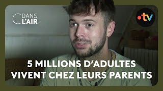 Crise du logement  ces jeunes qui retournent chez leurs parents  Reportage cdanslair 29112024 [upl. by Asirap]