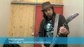 Phil Campbell Motörhead Flashback Delay TonePrint Bisson Friché [upl. by Norit485]