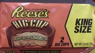 Reeses Big Cup Review [upl. by Alvie582]