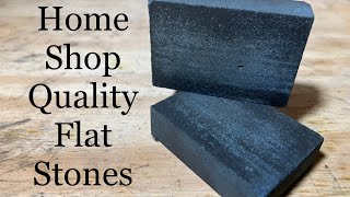 Making Precision “Hobby Quality” Flat Stones for your home machine shop AKA Tool Room stones [upl. by Gnni]