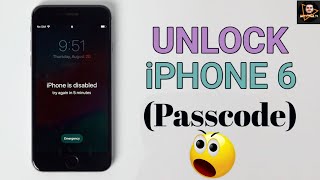 IPhone 6 passcode unlock without computer amp pc SETTINGSBD Passcode unlock iphone6 [upl. by Euqcaj855]