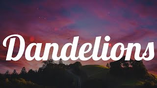 Dandelions  Ruth B Lyrics  Miley Cyrus Mondays Adele [upl. by Tannen]