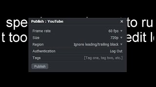 How to upload a lightworks video to youtube quick and easy 24 seconds [upl. by Ardnoik868]