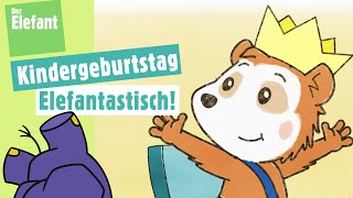 Bobo feiert Geburtstag amp Bobo geht auf den Dachboden  Der Elefant  WDR [upl. by Hughett]