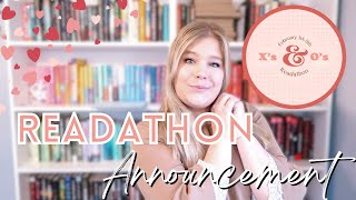 Xs amp Os READATHON ANNOUNCEMENT  2024 [upl. by Lily]