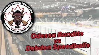 2024 Juvenile Nationals  Boys Division  Odessa Bandits Visitors vs Debden Speedballs Home [upl. by Benge929]