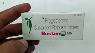 Susten SR 200 Tablet  Progesterone 200mg Sustained Release tablets uses  Susten SR 200mg Tablet [upl. by Lewes]