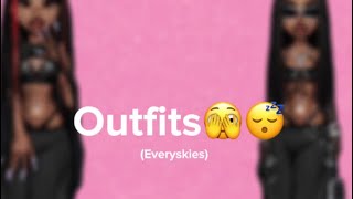 CUTE Everskies outfits… LMK if yall want a Part2 Mobile￼ [upl. by Aevin]