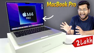 MacBook Pro M4 Pro Unboxing Benchmark Video Editing Test Camera Test  Macbook M4 Pro Unboxing [upl. by Kiehl]