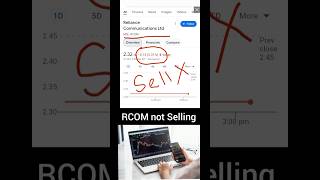 RCOM share not selling rcom pennystock shorts short [upl. by Higley762]