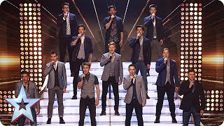 The Kingdom Tenors make some tremors  SemiFinal 3  Britains Got Talent 2015 [upl. by Nwahsyt]