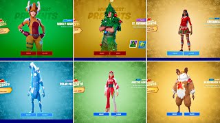 Fortnite Evolution of Winterfest Presents 2022  2019 [upl. by Flem]