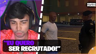 MAMBA NEGRA IMPONDO RESPEITO no RECRUTAMENTO DA ROTA GTA RP  LUCAS ZIEMLICH [upl. by Ellinehc]