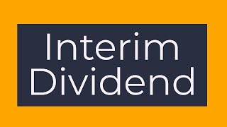 Interim Dividend  Meaning Class 12 Commerce Secretarial Practice SP [upl. by Sida919]