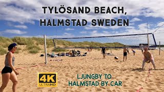 25 Tylösand beach 4K Halmstad Sweden  From Sweden with Love halmstad [upl. by Tarazi]