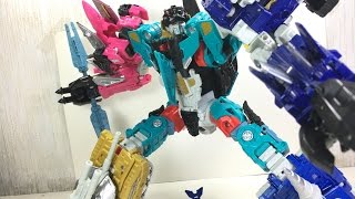 Transformers Combiner Wars Liokaiser Combined Mode Review [upl. by Jon]