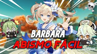 Me paso el abismo con Bárbara c6😎casi f2p  Genshin impact versión 50 [upl. by Viridis]