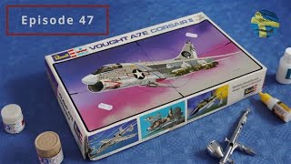 Episode 47 Vought A7E Corsair II RevellEsci 148 Scale Kit n° H2241 [upl. by Melita]