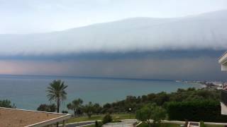 Summer Storm over Halkidiki Chalkidiki Greece part 1 [upl. by Adnwahsat]