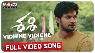 Vidhine Vidiche Full Video Song  Sashi Songs Aadi Surbhi Puranik  Srinivas Naidu Arun Chiluveru [upl. by Ttekcirc39]