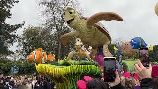 Disney parade at disney Paris [upl. by Oiretule]