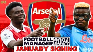 OSIMHEN is AMAZING in FM24  Arsenal FM24 BETA Save  6  Football Manager 2024 Experiment [upl. by Costanzia22]