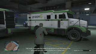 GTA Online Diamond Casino Heist Prep Mission Gruppe Sechs Gear Part 2 [upl. by Ogdan]