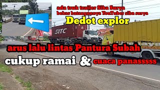 kondisi jalan raya Subah  siang hari ini [upl. by Henriques]