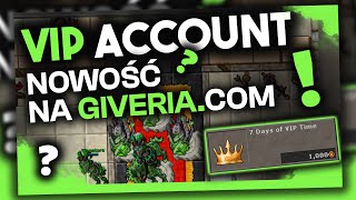 CO DAJE VIP ACCOUNT NOWOŚĆ NA GIVERIACOM TIBIA OTS [upl. by Atinid295]