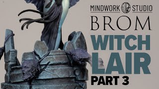 Mindwork Studio Brom Witch Lair Part 3 How to Paint Rocks and Stone [upl. by Tatiana]