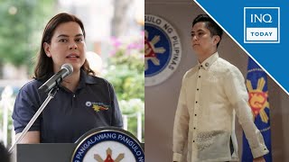 Sandro Marcos calls out VP Sara Duterte ‘You crossed the line’  INQToday [upl. by Aynik]