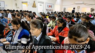 A glimpse of Apprenticeship 202324 Apprenticeship is a job oriented program of Techpile [upl. by Janey]