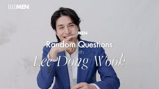 Lee Dong Wook On His Favourite Ice Cream Flavour and Memorable Online Comments  Random Questions [upl. by Ahsinac]