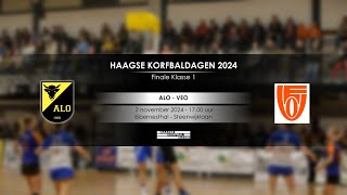 Haagse Korfbaldagen ALO  VEO  Finale [upl. by Llerraj]