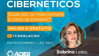 Crime Cibernéticos  Como se prevenir [upl. by Enutrof]