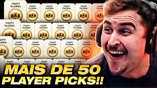 ABRI MAIS DE 50 PLAYER PICKS NO BANQUETA E OLHA O QUE EU TIREI [upl. by Cohn]