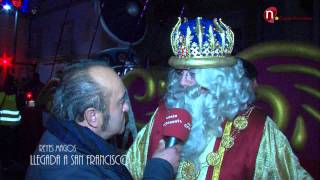 Cabalgata Reyes Magos 2015 llegada a San Francisco [upl. by Honor]