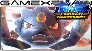 Pokkén Tournament Wii U  Weavile vs Sceptile Gameplay Local Multiplayer [upl. by Accebor]