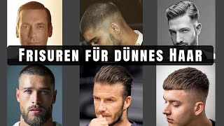 5 Trend Frisuren für dünnes Haar bei Männern 2023 [upl. by Gefen]