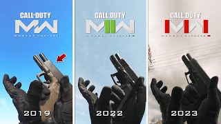 MW 2019 Vs MWII 2022 Vs MWIII  ULTIMATE Detail COMPARISON [upl. by Berger]