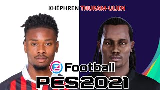 KHÉPHREN THURAMULIEN  PES 201920202021  FACE BUILD amp STATS [upl. by Lust32]