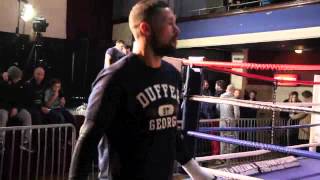 TONY BELLEW SKIPPING FOOTAGE  PUBLIC WORK OUT IN LIVERPOOL  CLEVERLY v BELLEW 2 [upl. by Goulder476]