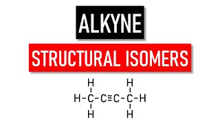 Alkyne Structural Isomers  Hydrocarbons  Organic Chemistry  shorts [upl. by Arehsat]