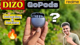 Dizo Gopods Unboxing amp review  Realme Dizo Gopods  Dizo Unboxing [upl. by Enialed440]