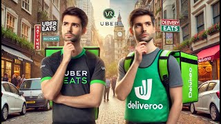 Estce mieux dêtre Livreur Uber Eats ou Deliveroo [upl. by Georg998]