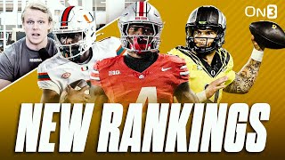 NEW College Football Playoff Rankings  Ohio State Oregon CLASH  Texas Back At 1  Wheres Miami [upl. by Johanna318]